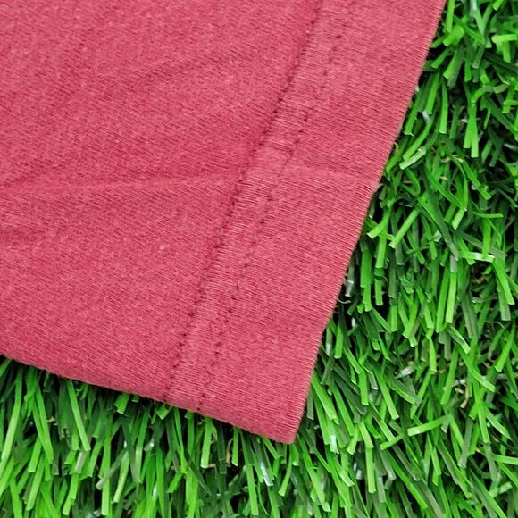 NIKE Swoosh Shirt Medium 20x25 Red Spellout Just-Do-it - Picture 11 of 12